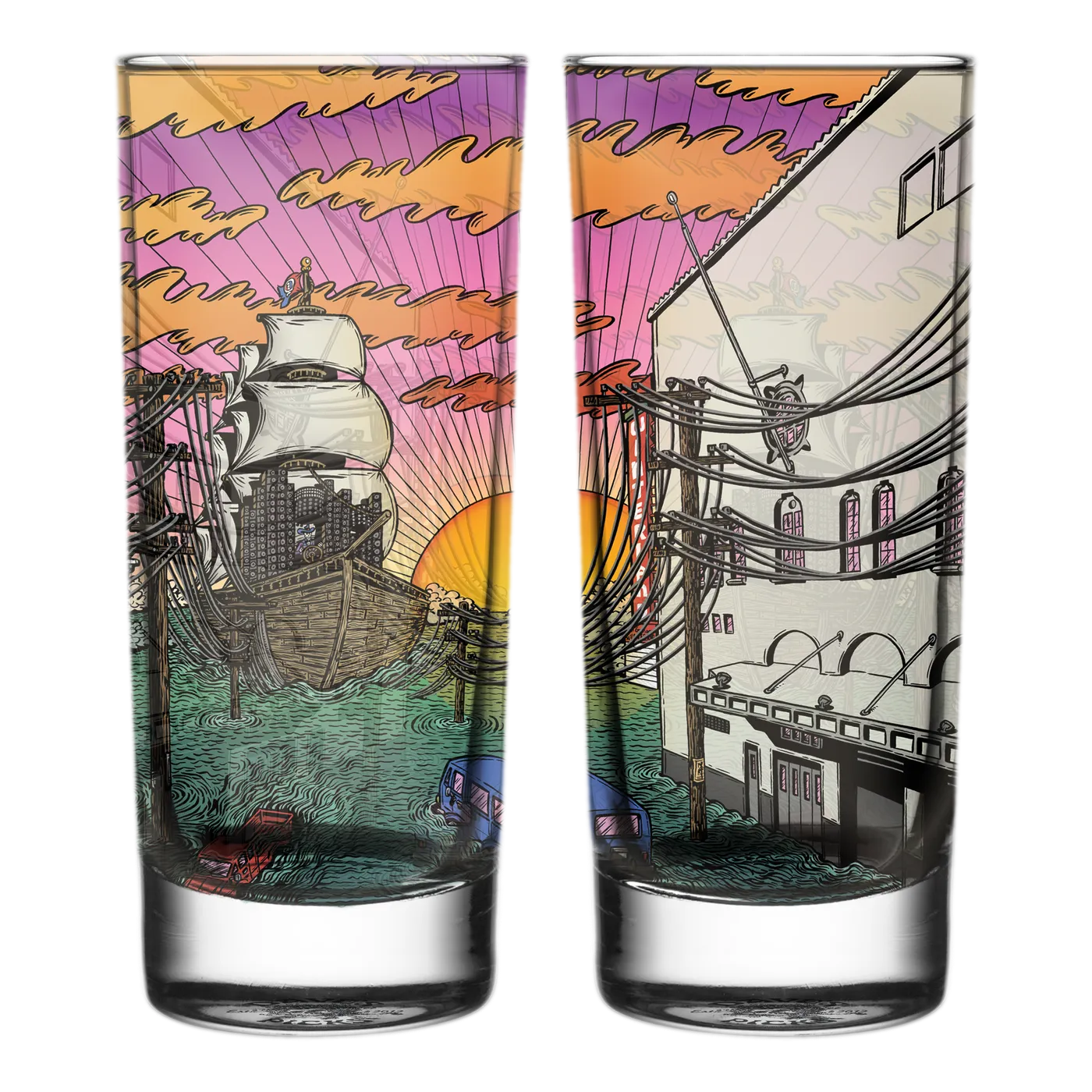Grateful Dead Dave's Picks 42 Collectible Series Glass #2