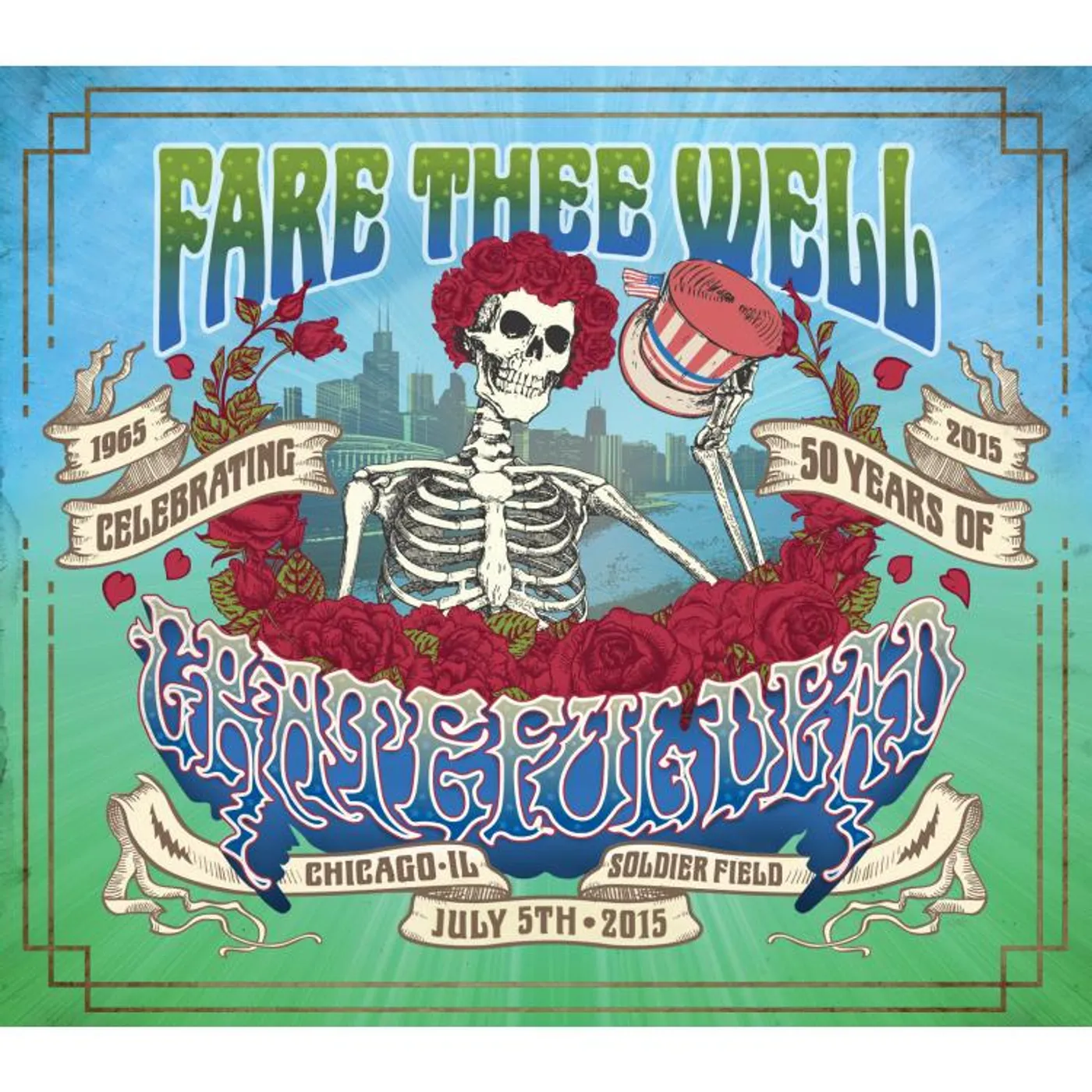Grateful Dead Fare Thee Well July 5th 2015 (3-CD/2-Blu-ray)