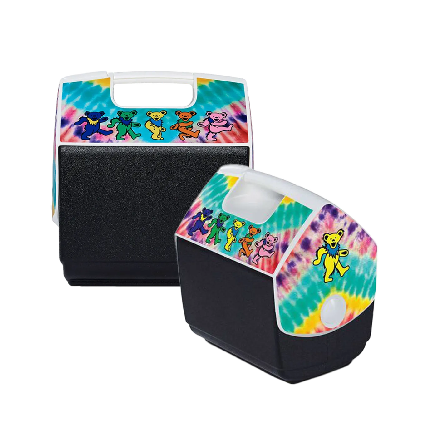 Grateful Dead Igloo Tie-Dye Dancing Bears Playmate Pal 7 Qt Cooler