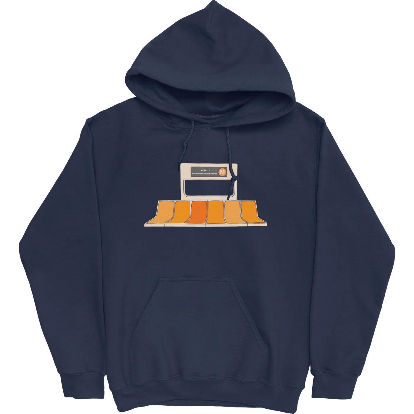 MICHELLE Subway Seats Hoodie