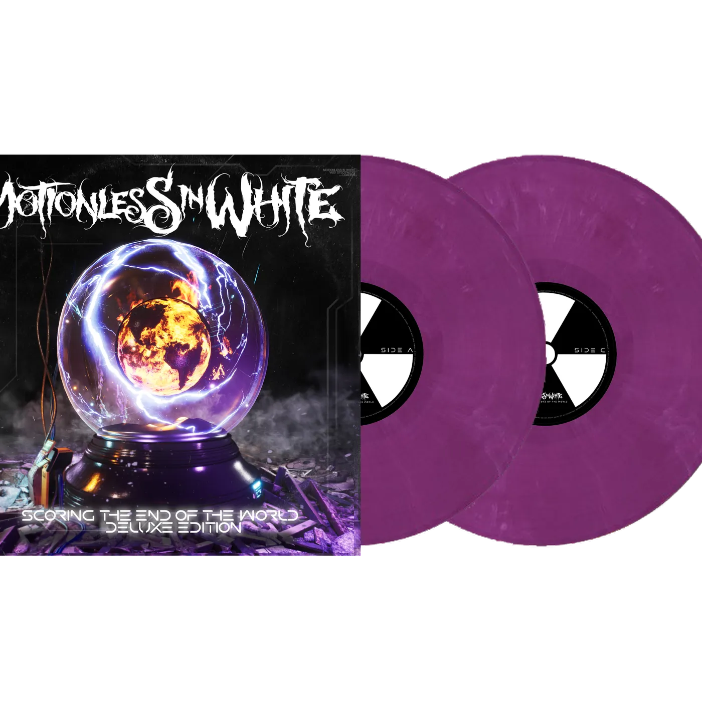 Motionless In White Scoring The End Of The World (Deluxe Edition) Alternate Cover + Electric Purple Vinyl