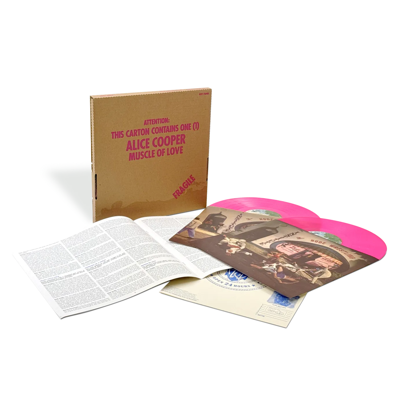 Alice Cooper Muscle Of Love (Deluxe Edition) (2LP, Pink Vinyl)
