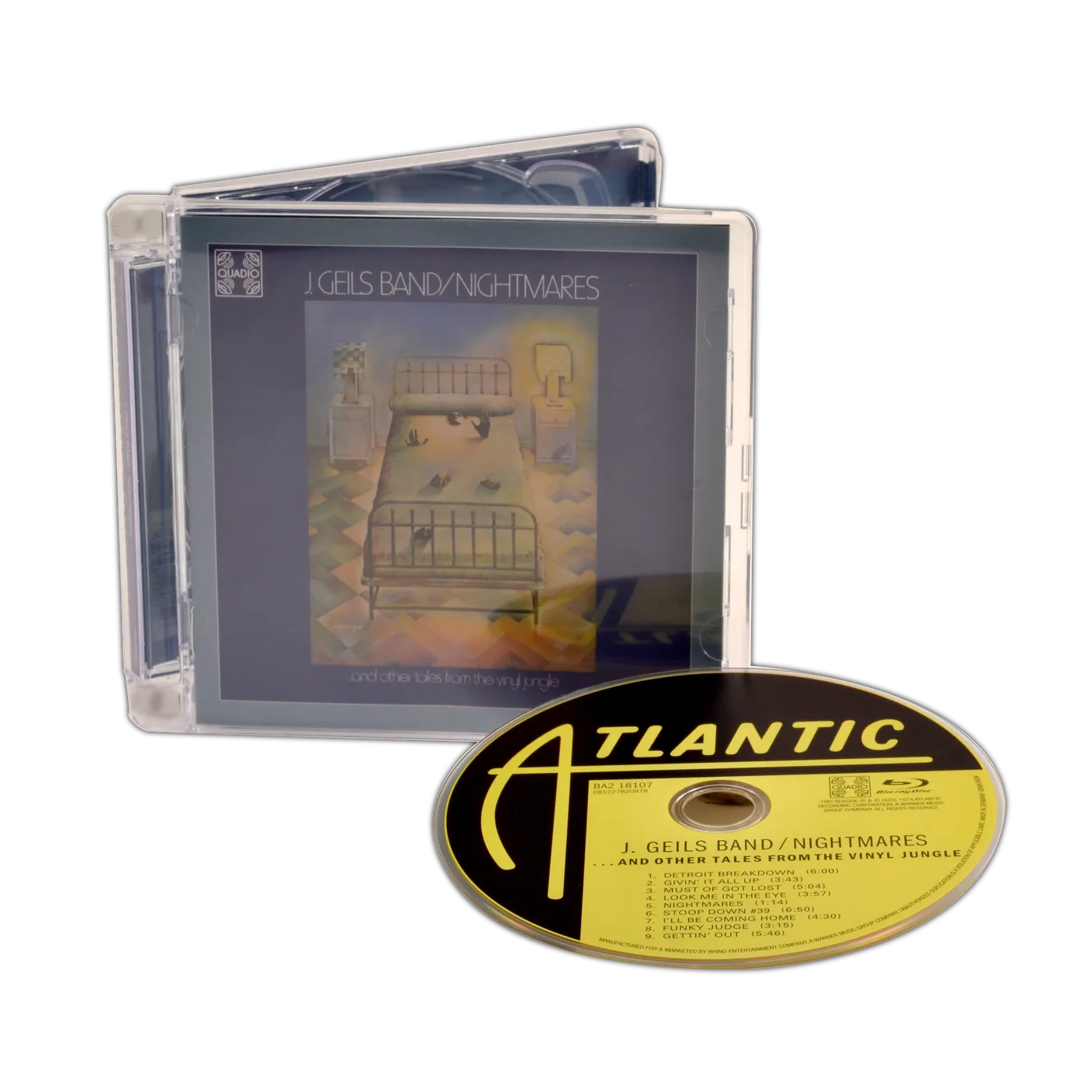 The J. Geils Band Nightmares… and Other Tales from the Vinyl Jungle (Quadio) (Blu-Ray Audio)