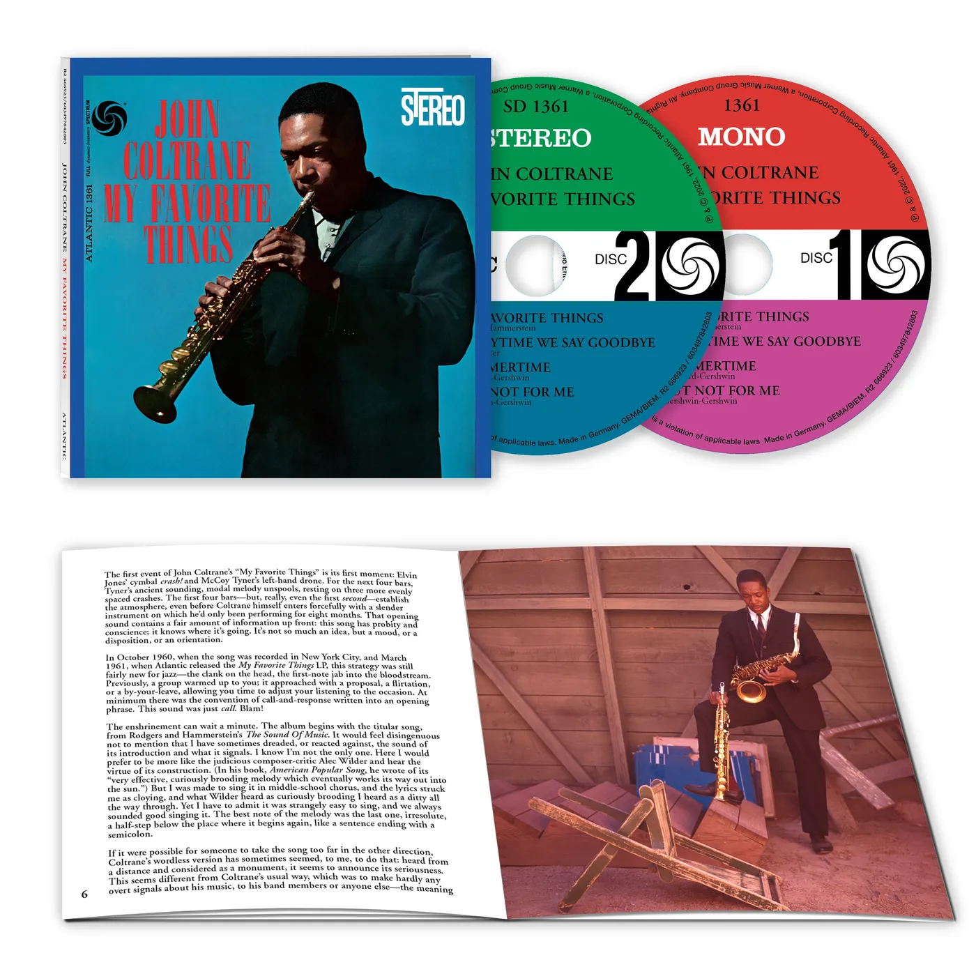 John Coltrane My Favorite Things: 60th Anniversary Deluxe Edition (2CD)