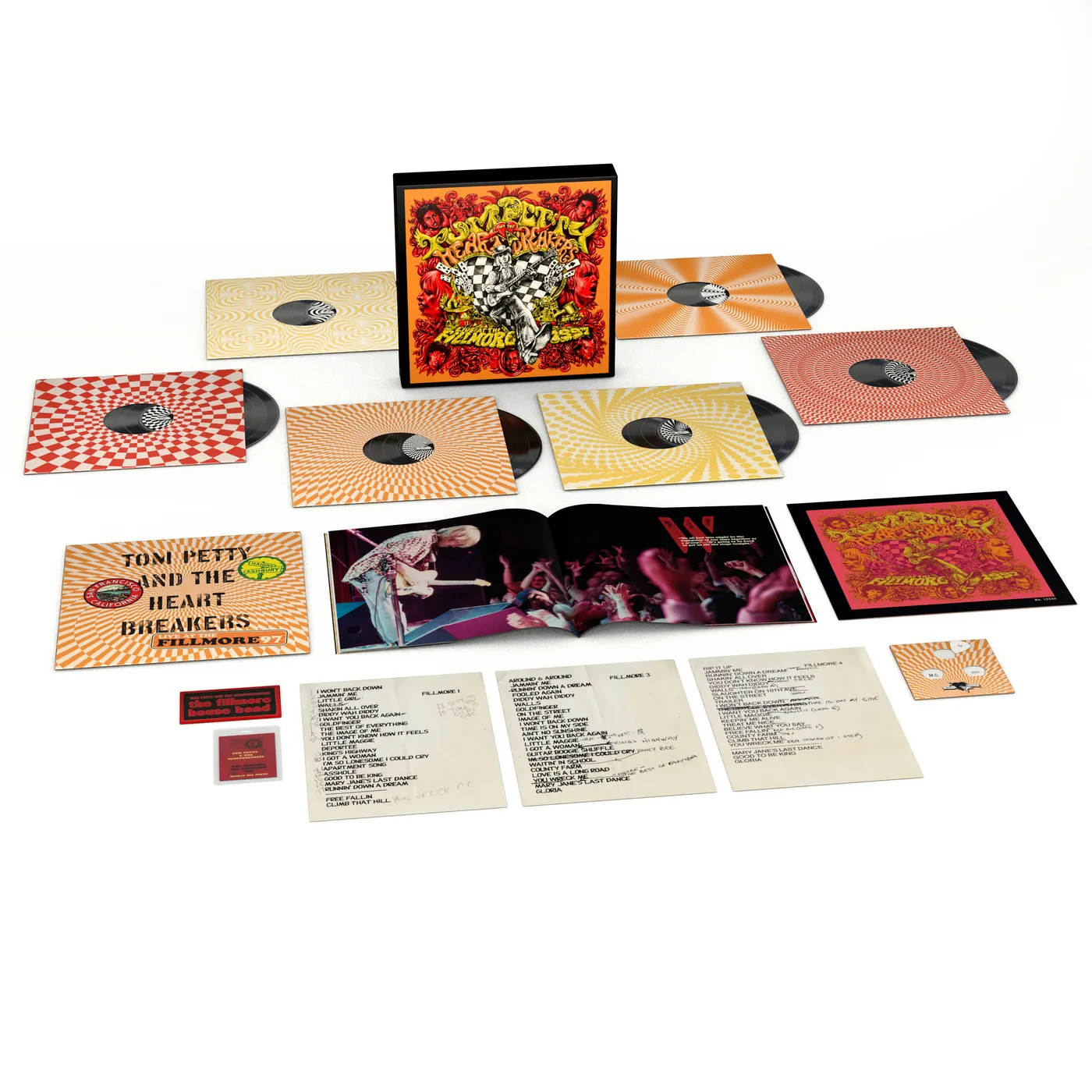 Tom Petty and the Heartbreakers Live at the Fillmore, 1997 6LP (Vinyl)