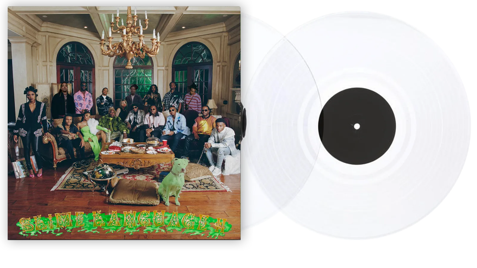 【新品レコード】SLIME LANGUAGE 2 Slime Language II – 2 x Vinyl (Neon Green with Black