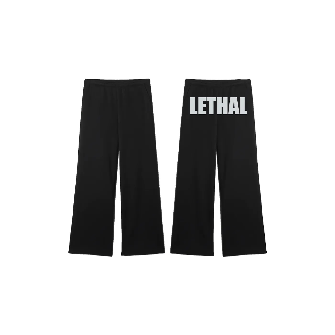Rico Nasty LETHAL BLACK SWEATPANTS