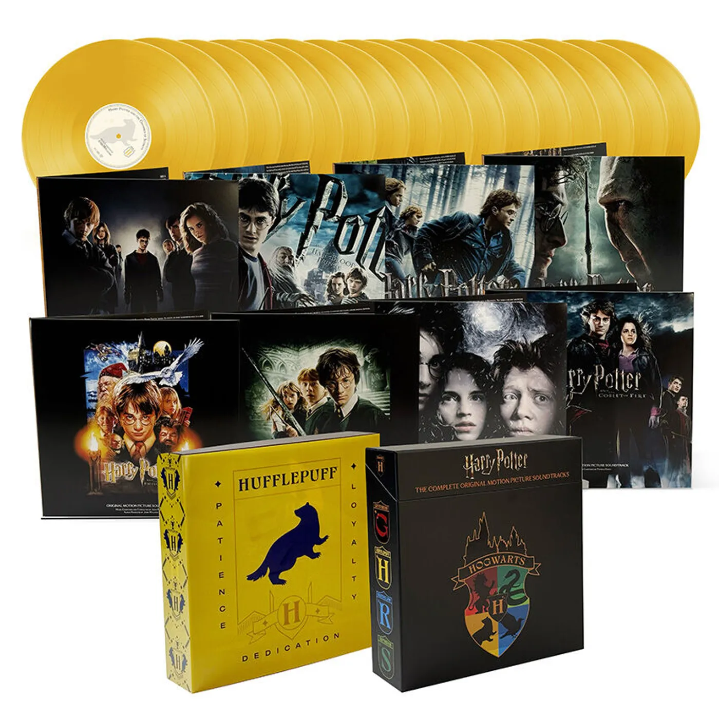 Various Artists Harry Potter: The Complete Original Motion Picture Soundtracks I-VII (Hufflepuff) (Vinyl)