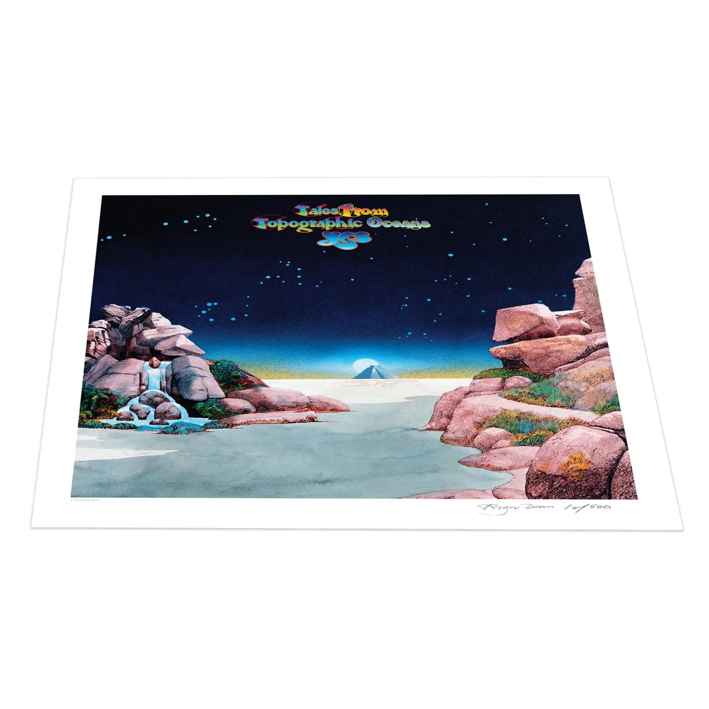 RHINO Tales Roger Dean Signed Litho