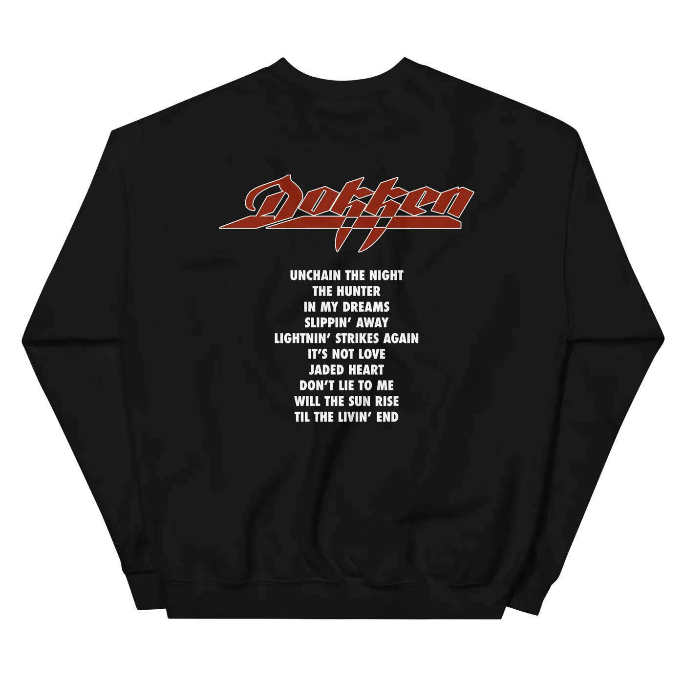 Dokken Under Lock and Key Crewneck