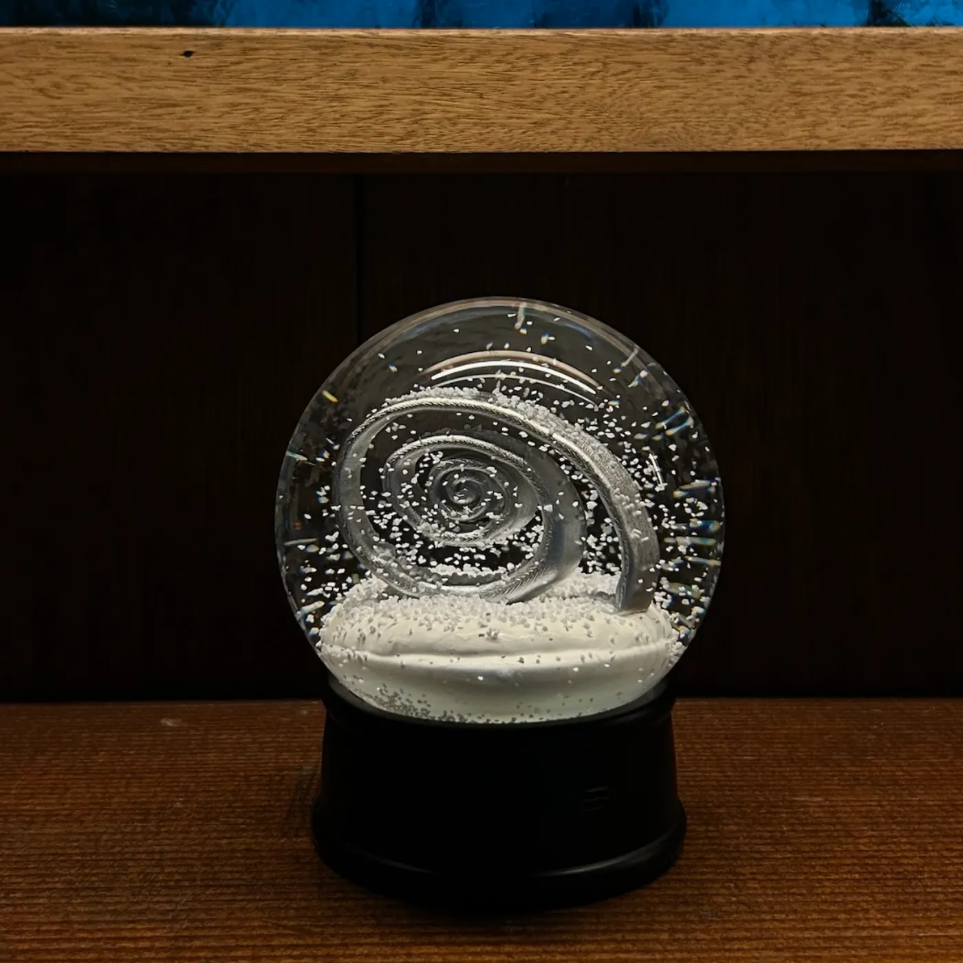 The Marías submarine swirl snow globe