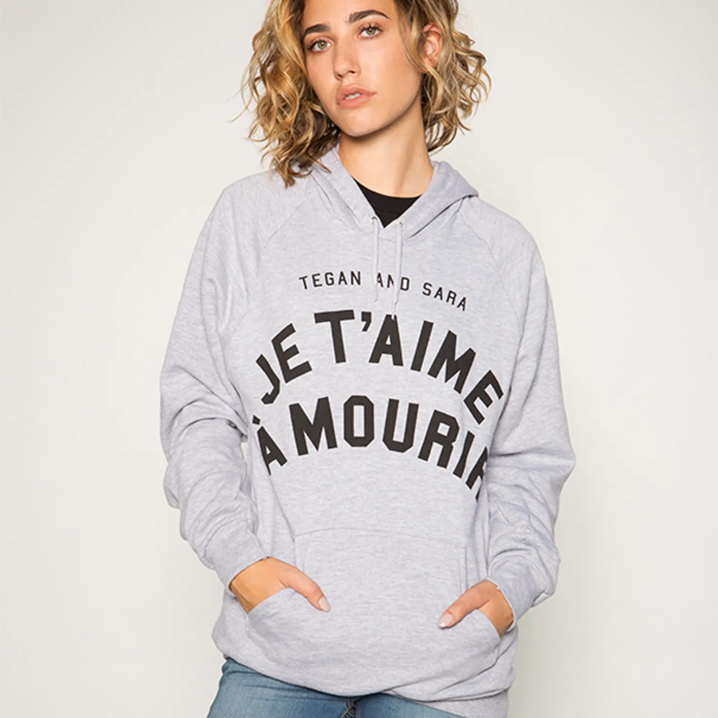 Tegan and Sara French Love You To Death Hoodie