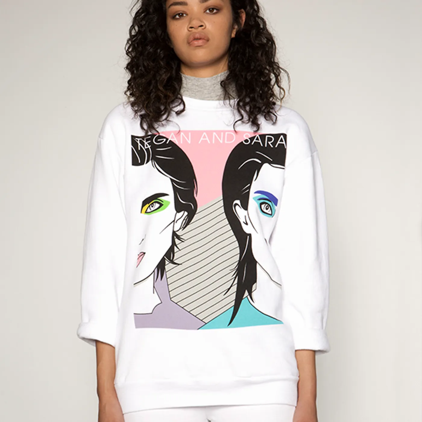 Tegan and Sara Nagel Crew Neck Sweatshirt