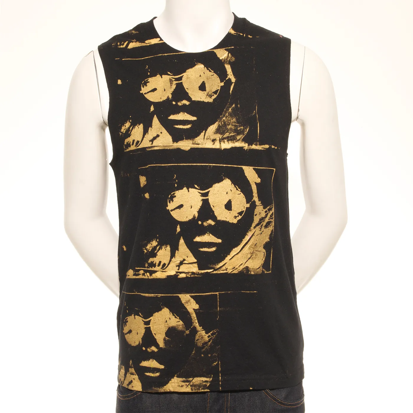 Blondie Infrared Specs Hand Painted Unique Men's Tank