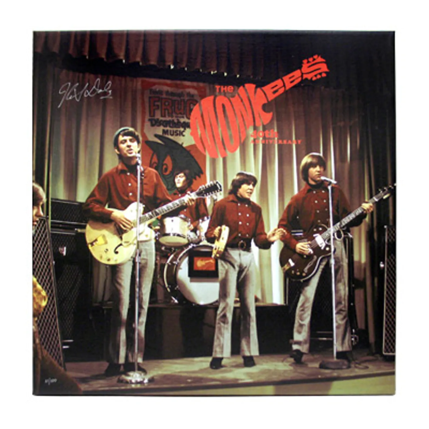 The Monkees 40th Anniversary Giclee Signed by Micky Dolenz