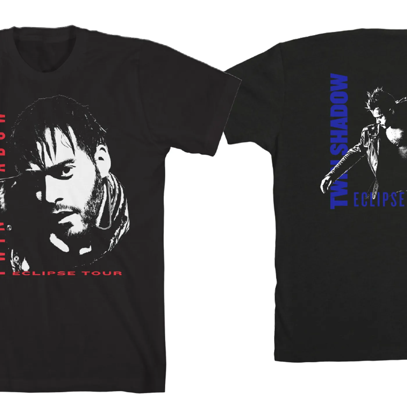 Twin Shadow 2015 Eclipse Vintage Wash Unisex Tour T-Shirt