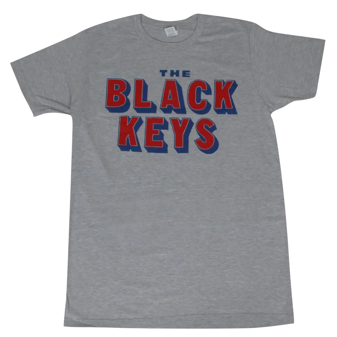 The Black Keys Text Gray T-Shirt
