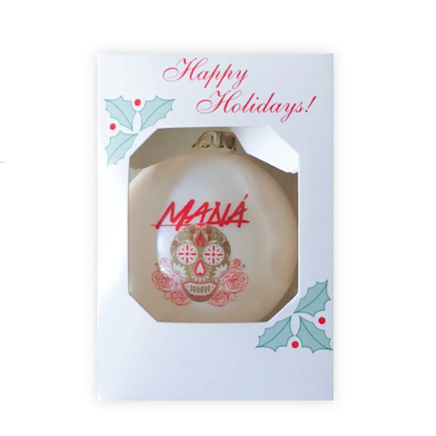 MANÁ  Sugar Skull Ornament