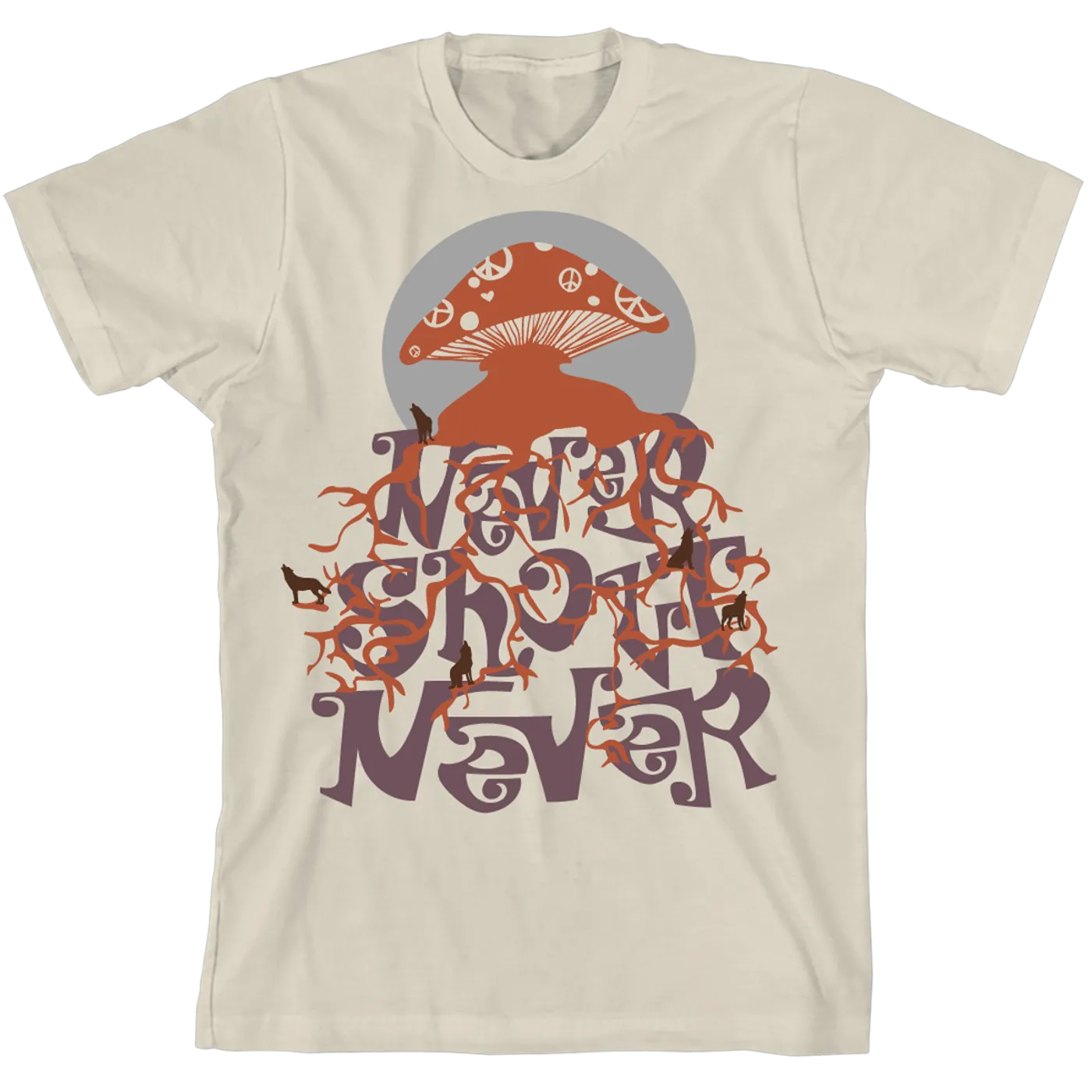 Never Shout Never Howlin Shroom T-Shirt