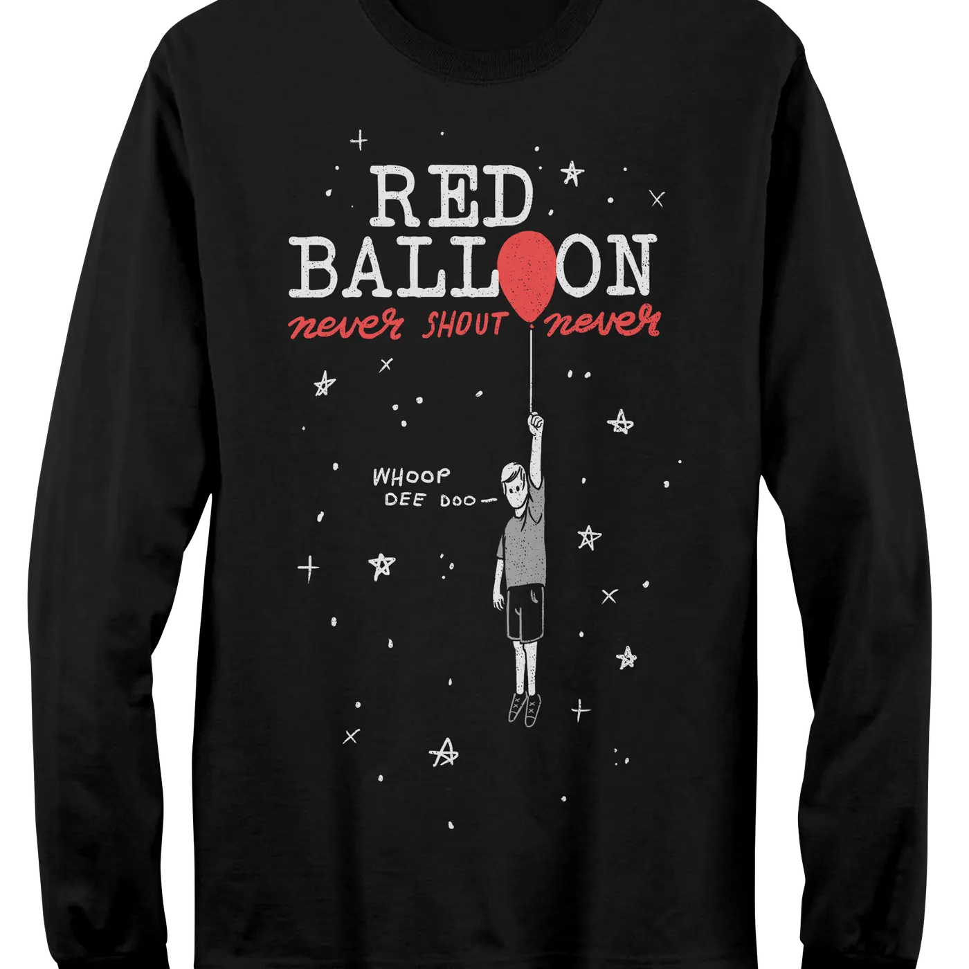 Never Shout Never Balloon Kid Long Sleeve T-Shirt