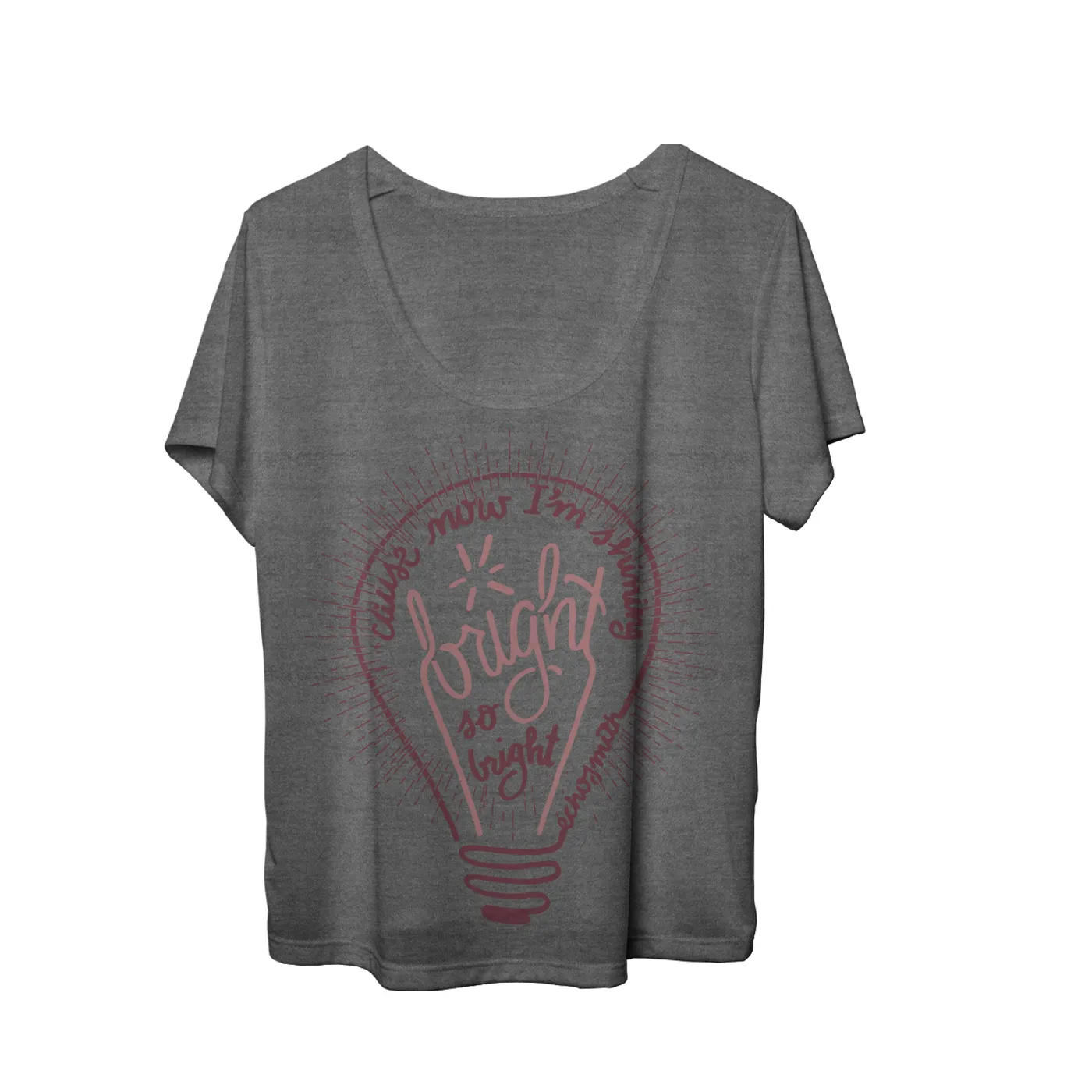 Echosmith Bright Bulb Flowy Boxy Women's T-Shirt