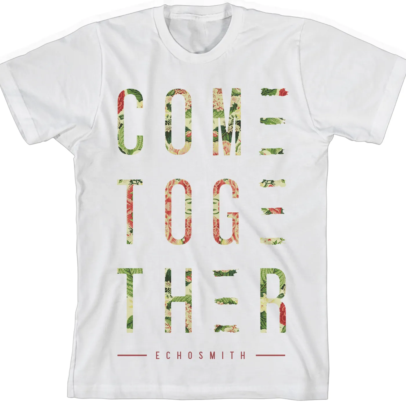 Echosmith Come Together Floral T-Shirt