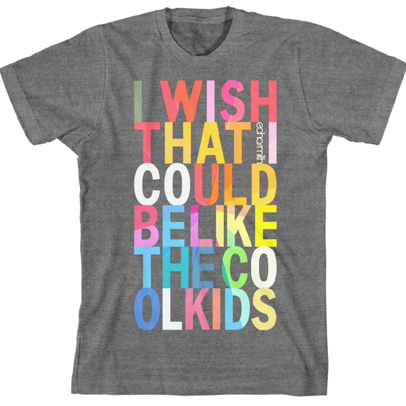 Echosmith Colorwheel Heather Grey Unisex T-Shirt