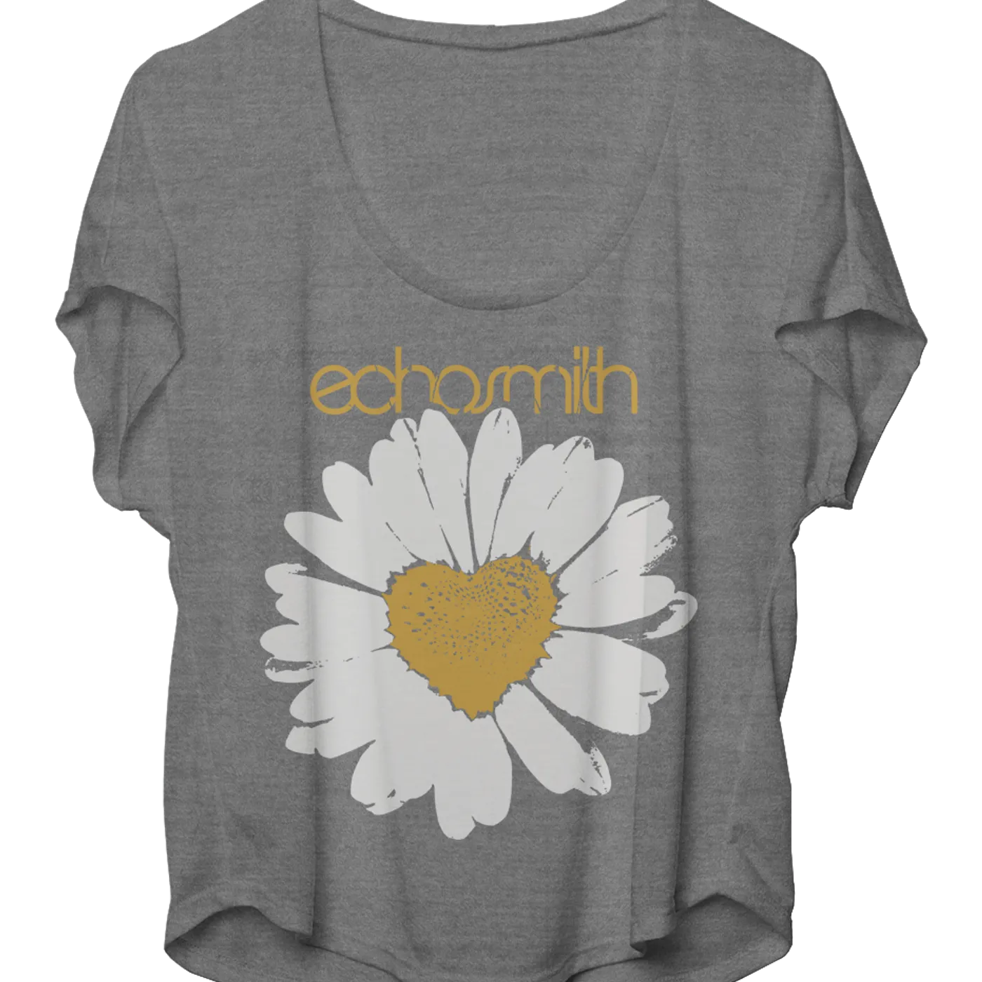 Echosmith Daisy Heart Flowy Fit Women's T-Shirt