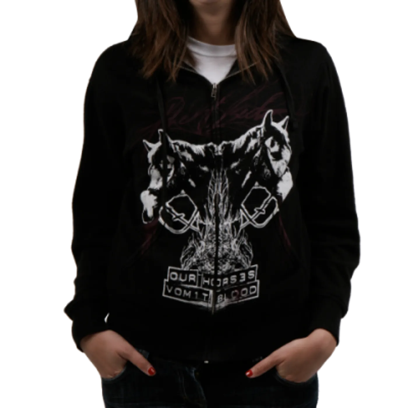 The Used Vomit Blood Hoodie
