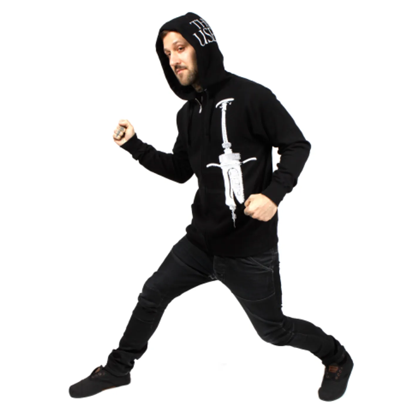 The Used Art Syringe Hoodie