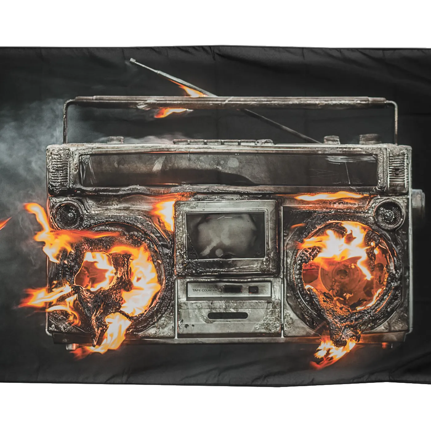 Green Day Revolution Radio Flag