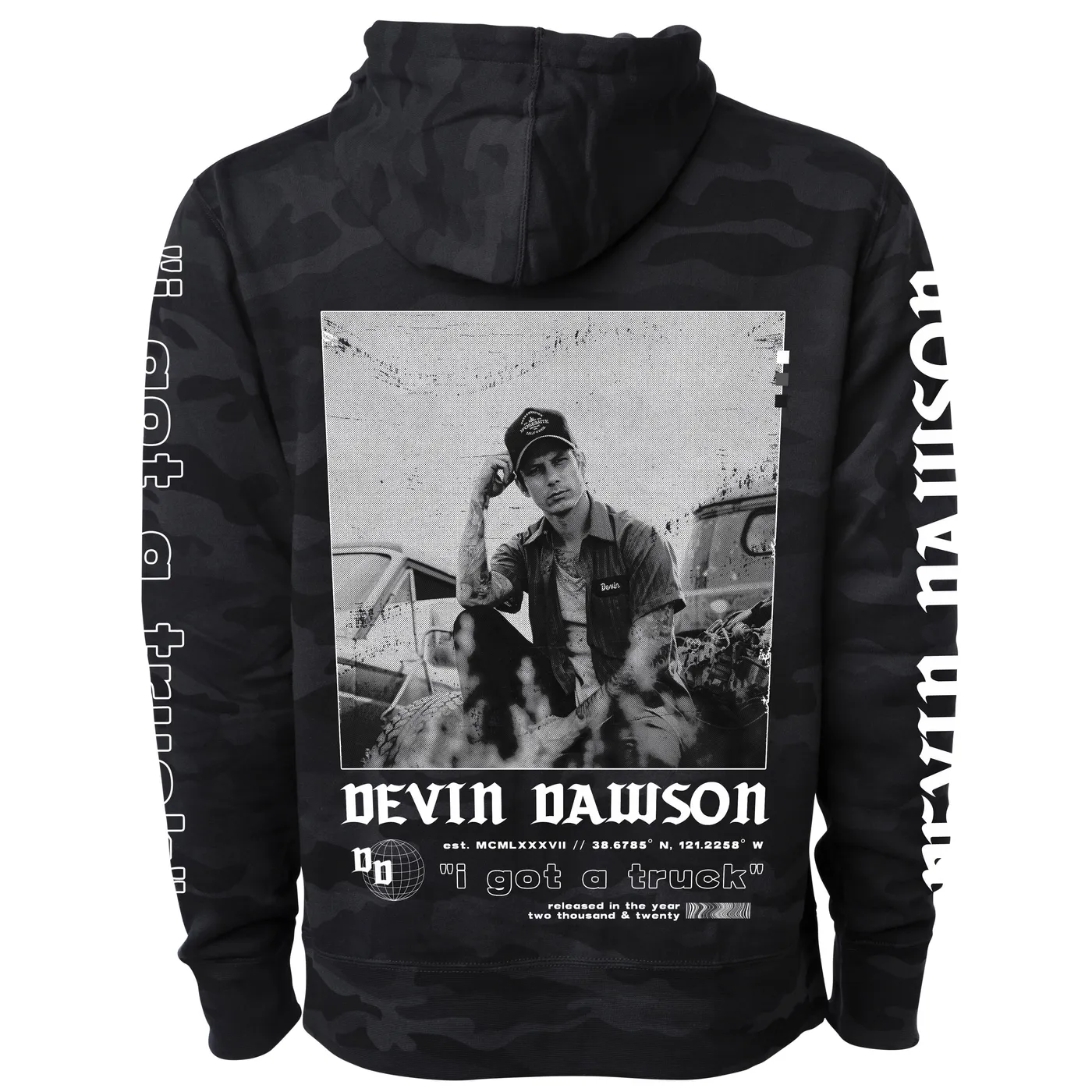 Devin Dawson I Got A Truck Camo Hoodie