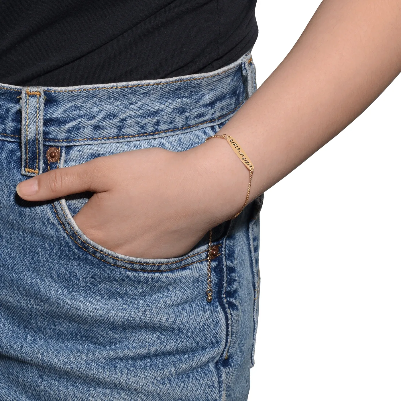 Hayley Kiyoko GLG Gold Bracelet