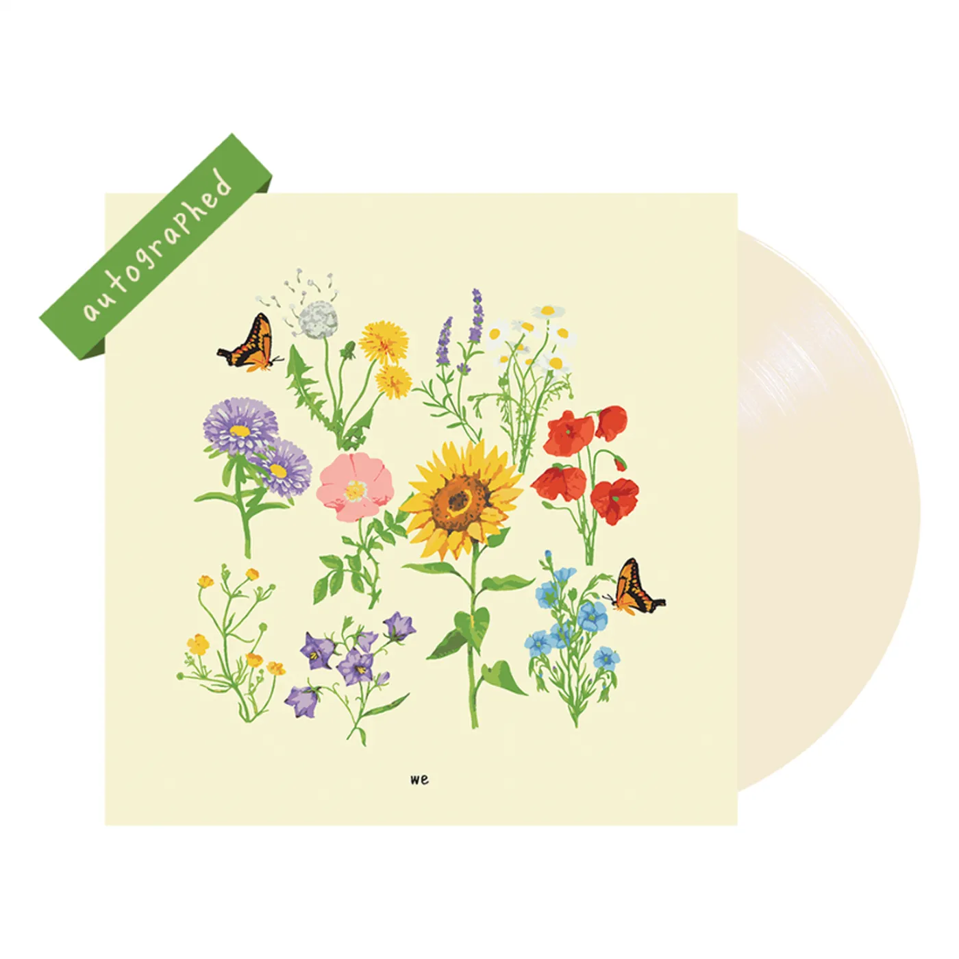 gnash 'we' signed vinyl