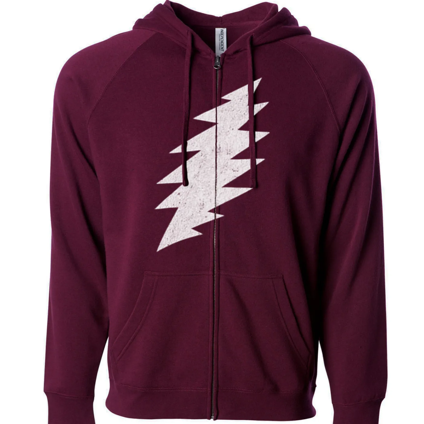 Grateful Dead Bolt Zip Hooded Sweatshirt
