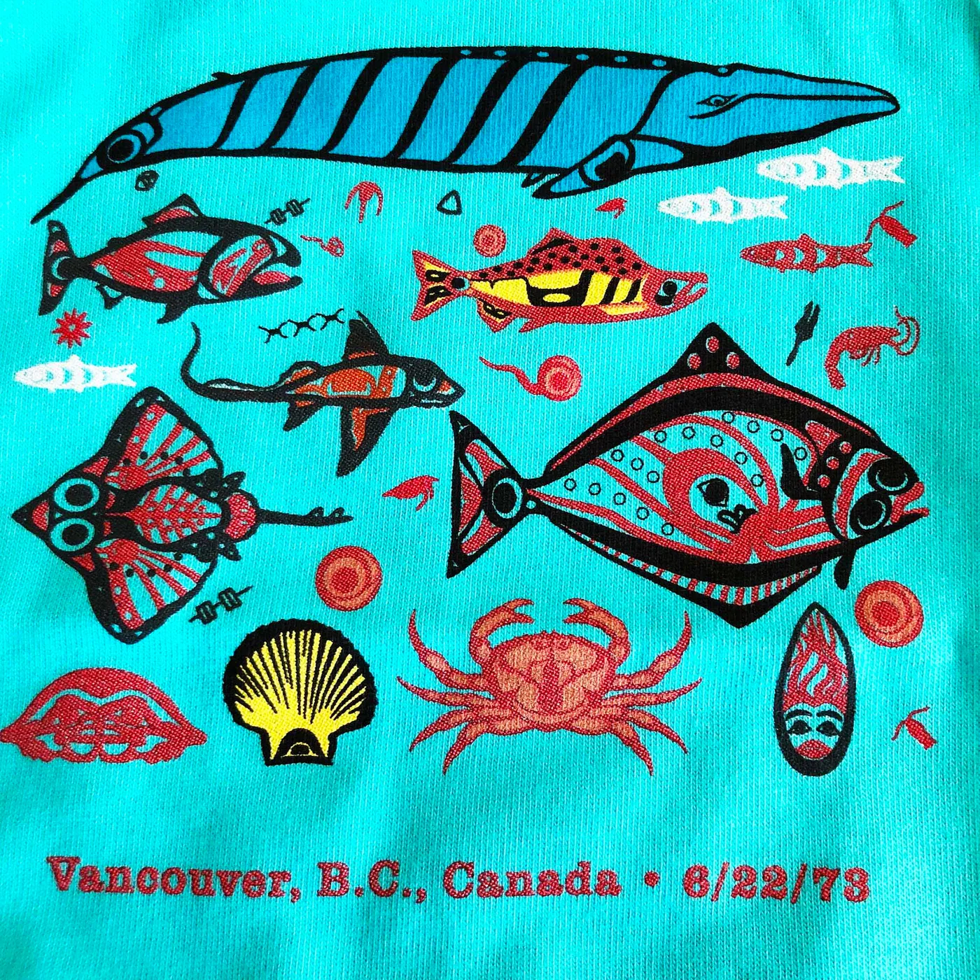 Grateful Dead Vancouver '73 Fish Onesie