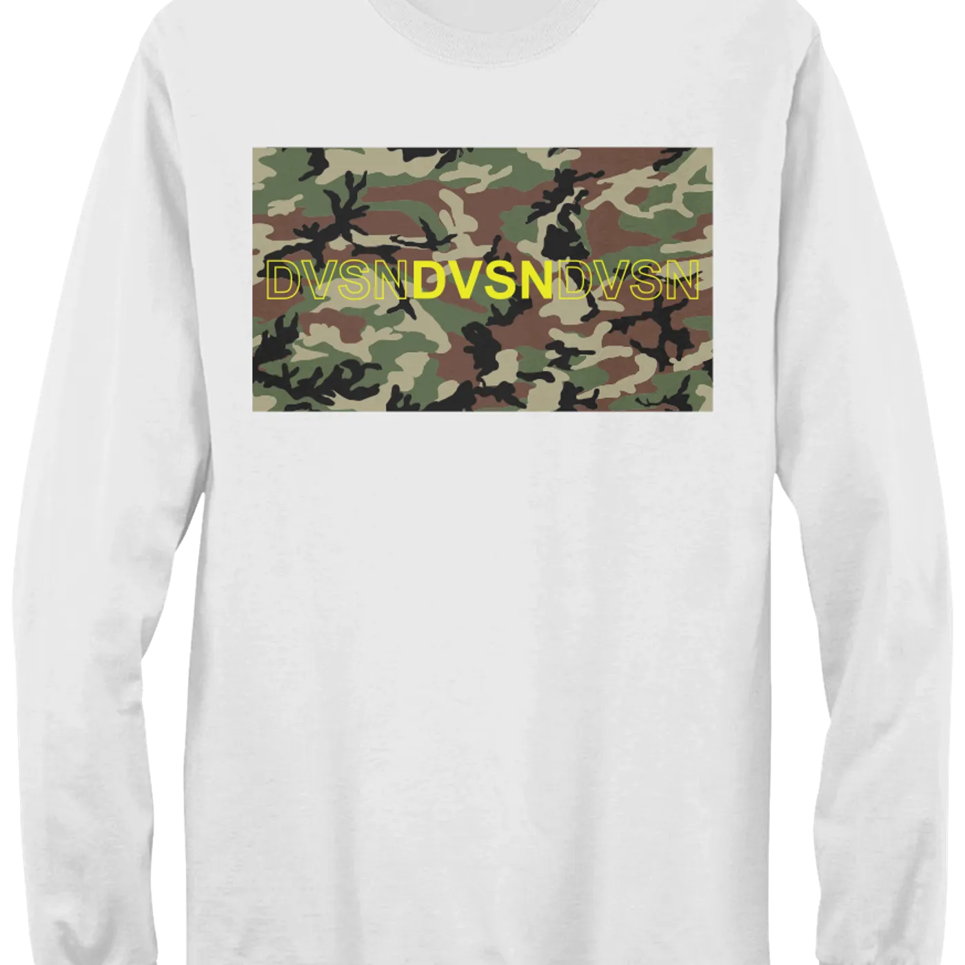 dvsn Camo Block Long Sleeve T-Shirt