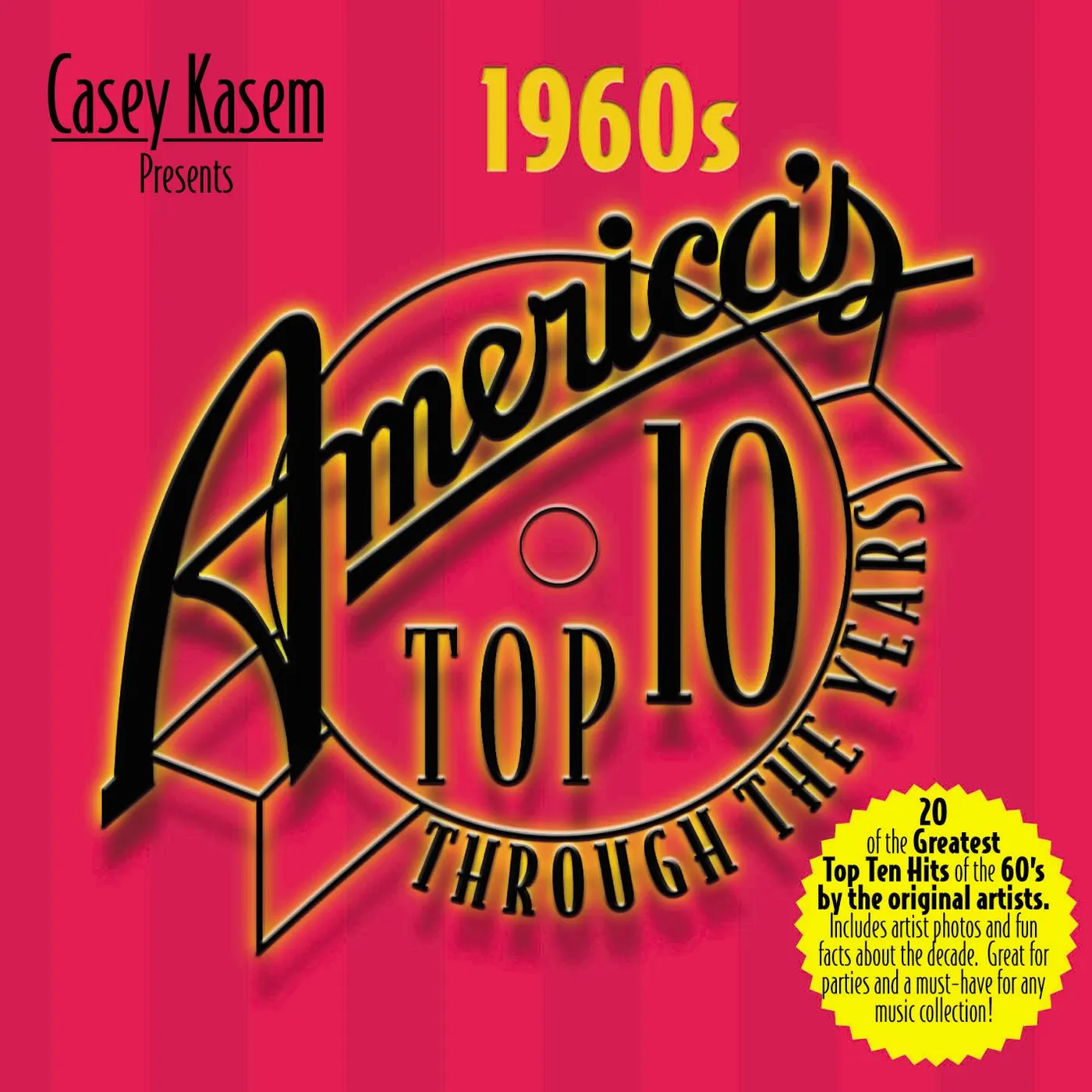 Various Artists Casey Kasem Presents: America's Top Ten Through The Years - The 1960s (CD)