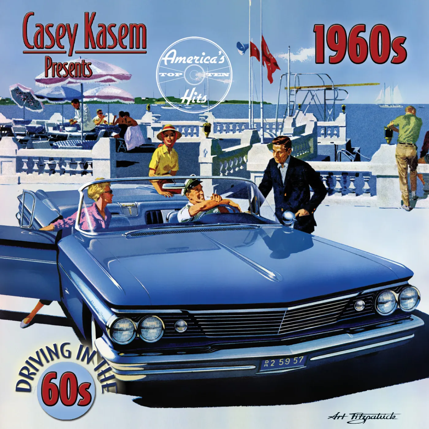 Various Artists Casey Kasem Presents: America's Top Ten Hits - Driving In The 1960's (CD)
