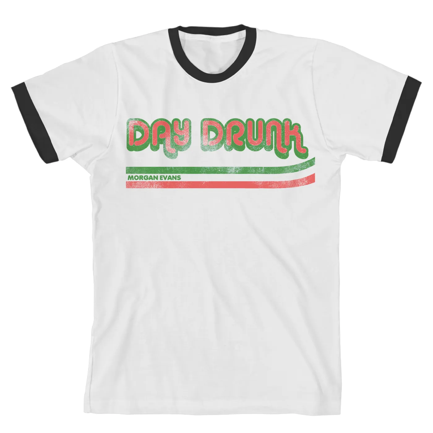 Morgan Evans Day Drunk Ringer T-Shirt