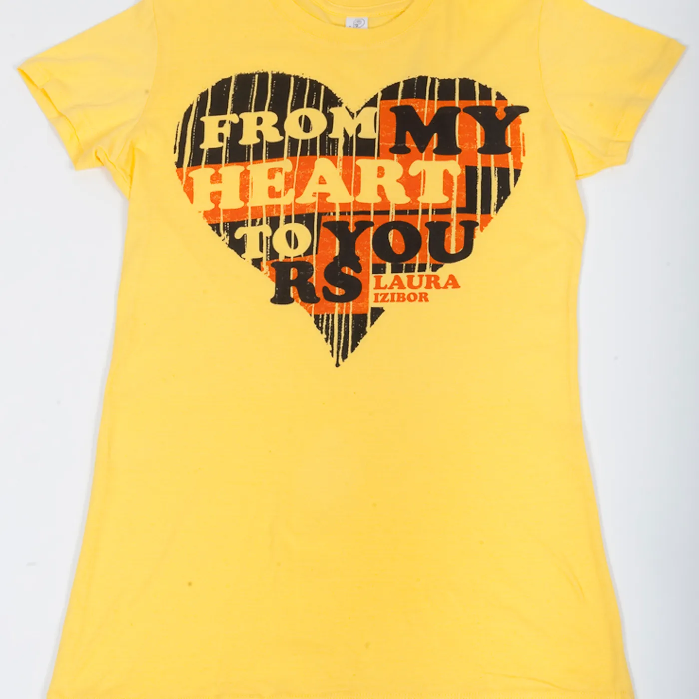 Laura Izibor Cutout Heart Juniors T-Shirt