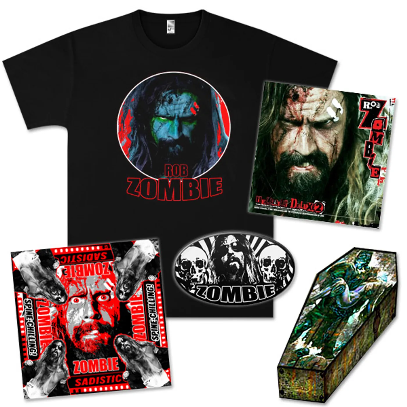 ROB ZOMBIE - Hellbilly Deluxe 2 Coffin Case