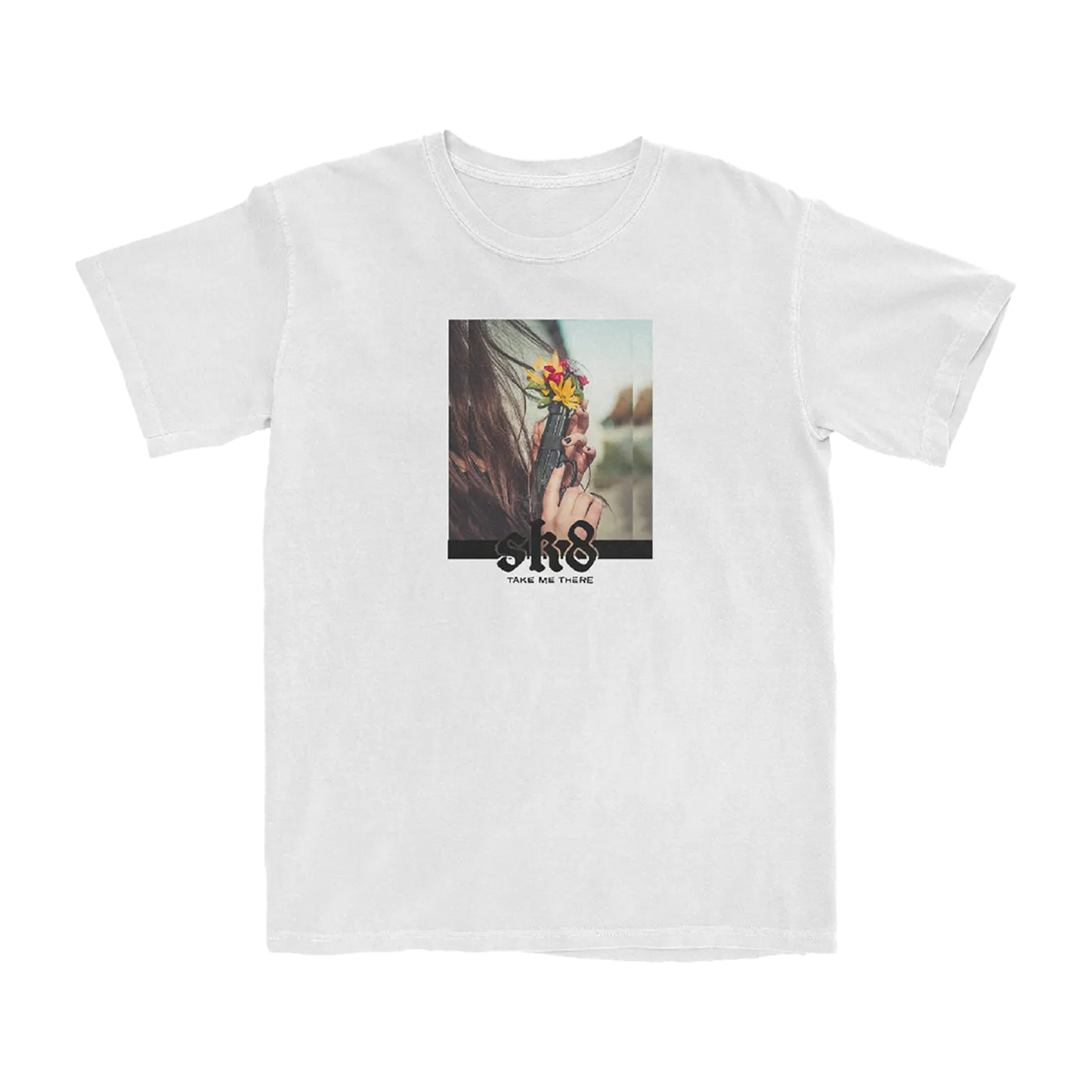 SK8 Floral Pistol T-shirt