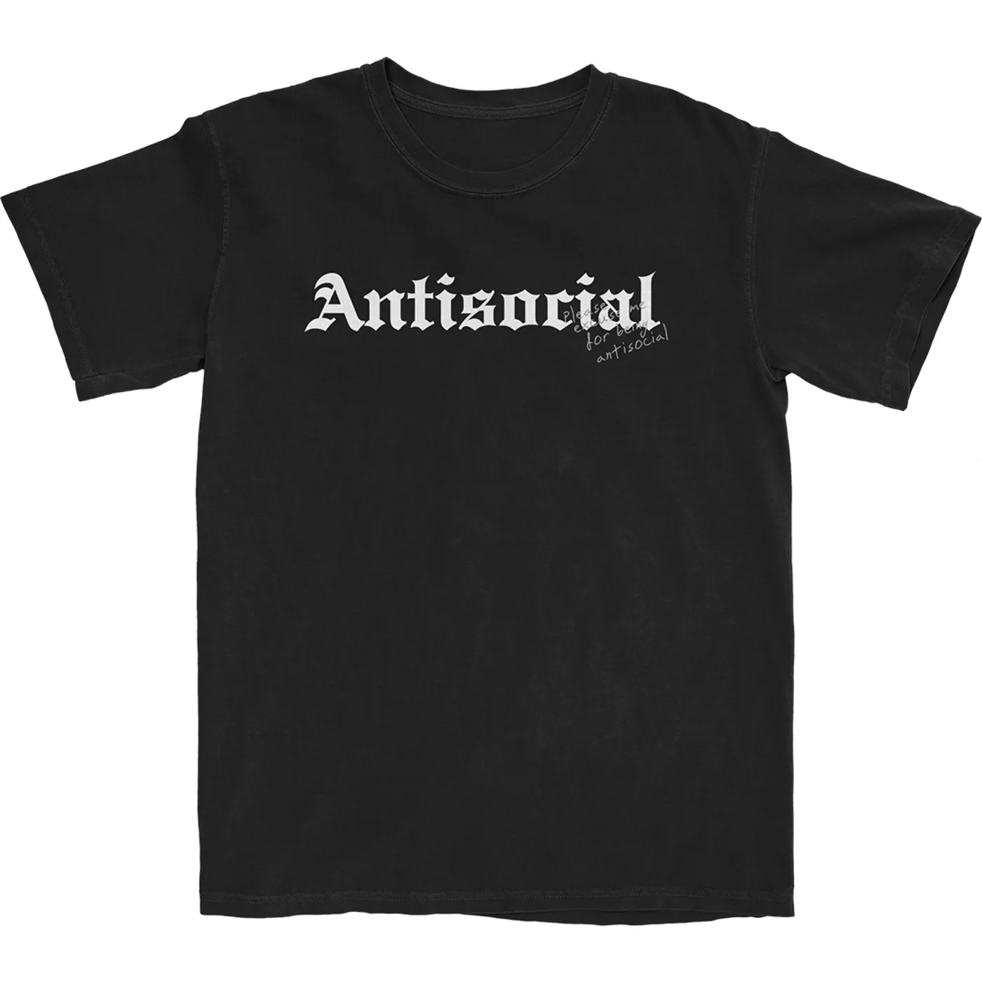 Roddy Ricch Antisocial T-Shirt (Black)