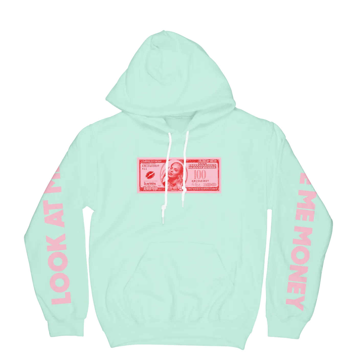 Anne-Marie Give Me Money Hoodie Mint