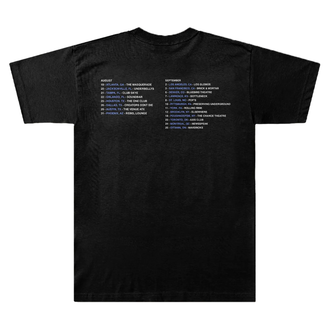 22Gz Twirl Tour T-Shirt