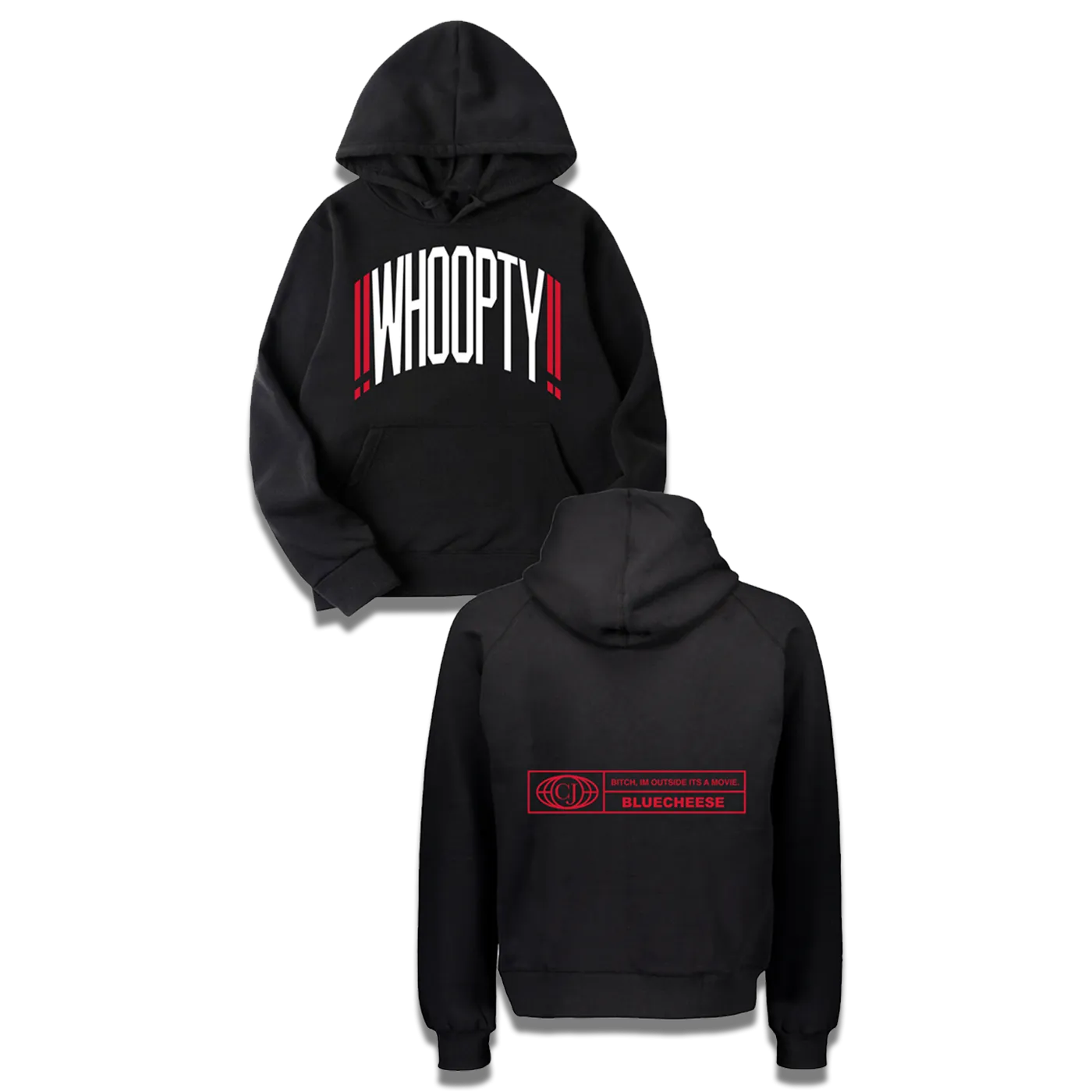 CJ Whoopty Black Hoodie