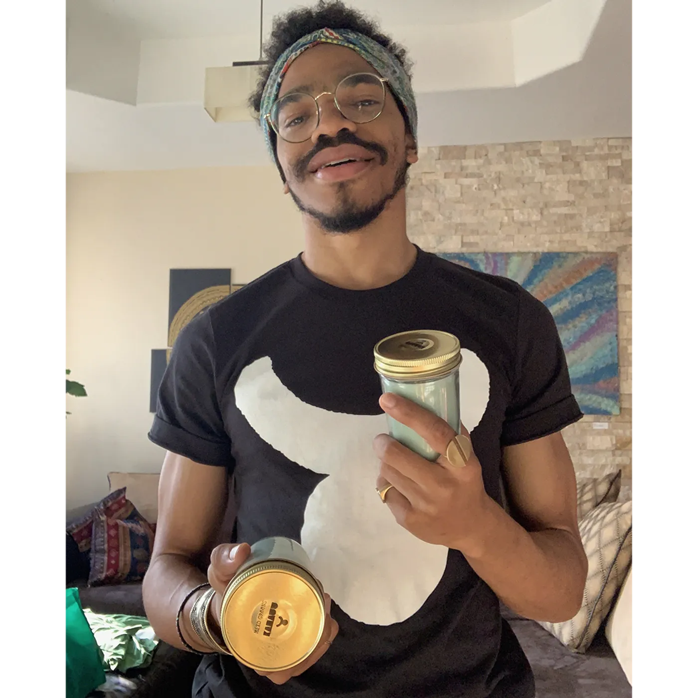 KAMAUU MíXD GRēēNS Candle