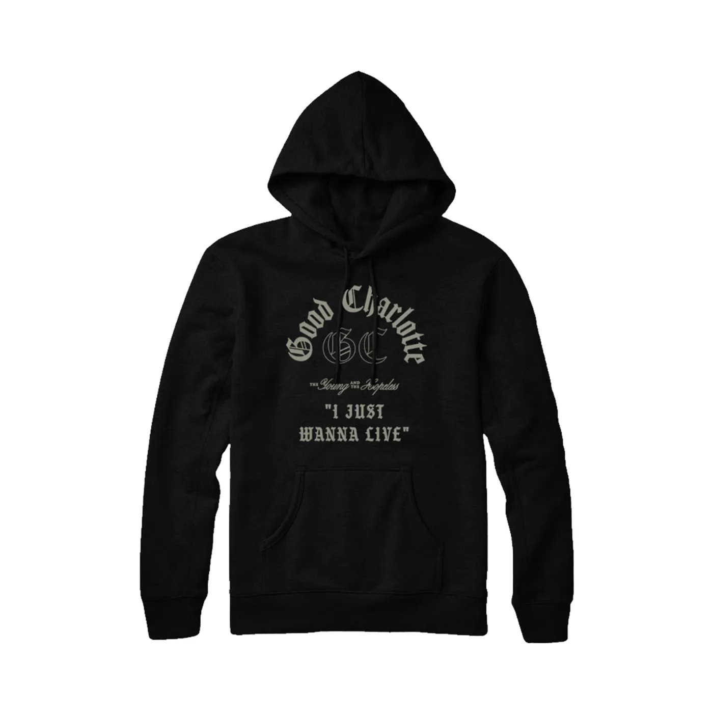 Good Charlotte I Just Wanna Live Hoodie