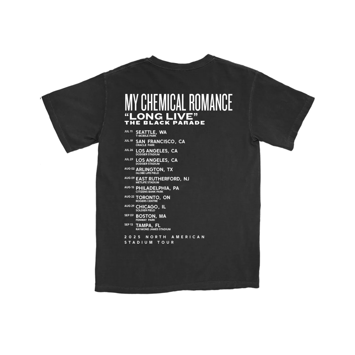 My Chemical Romance The Dictator Tour Tee